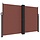 Ausziehbare Seitenmarkise 160x600 cm Braun - 34% Rabatt