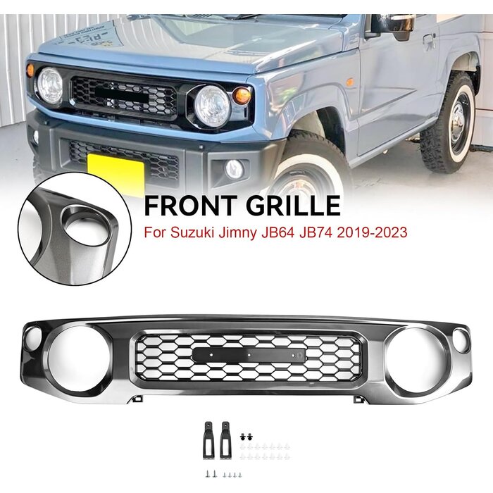 Waben-Frontgrill für Suzuki Jimny JB64/JB74 2019-2023 - 29% Rabatt