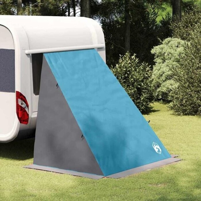 Camping Heckzelt blau 190x150x185cm - 31% Rabatt
