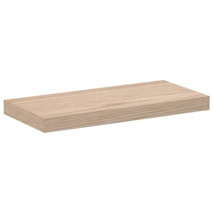 Schwebendes Wandregal 50x23,5x4 cm in Eichenoptik - 26% Rabatt