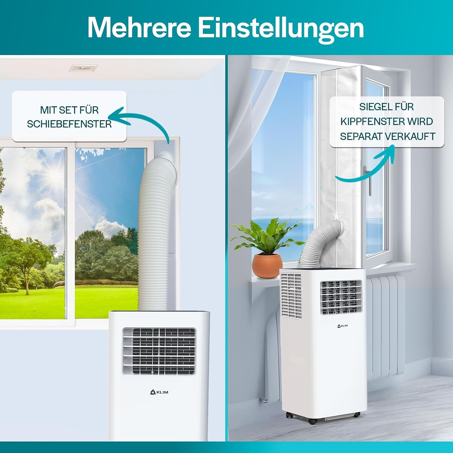 Mobile Klimaanlage 9000 BTU | 3-in-1 Gerät | 35% Rabatt