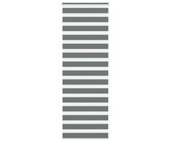 Vidaxl Doppelrollo Zebrarollo 70x230 cm Dunkelgrau - 36% Rabatt
