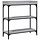 Wandtisch mit Ablagen 75x30x80 cm Eiche Grau - 33% Rabatt
