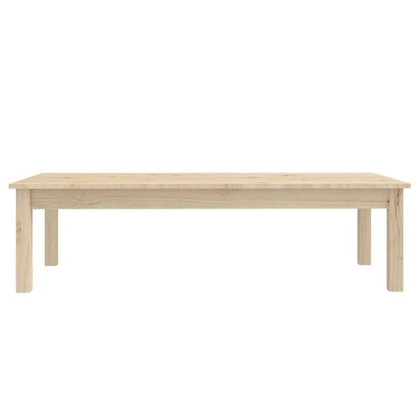 Wohnzimmertisch 110x50x30 cm Kiefer massiv - 34% Rabatt