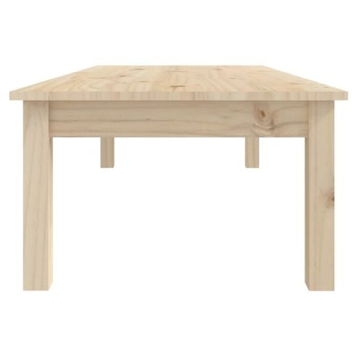 Wohnzimmertisch 110x50x30 cm Kiefer massiv - 34% Rabatt