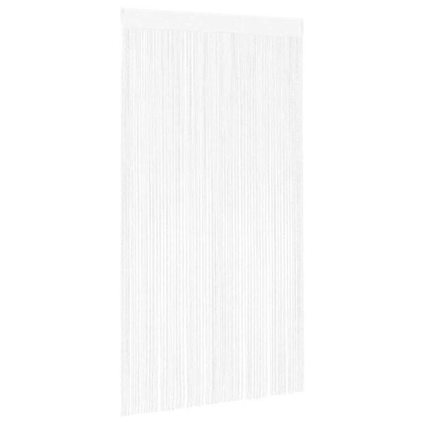Fadenvorhang 2er Set 100x250 cm Weiß - 30% Rabatt