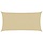 Sonnensegel 2 x 6 m Beige Rechteckig - 33% Rabatt - Outlet