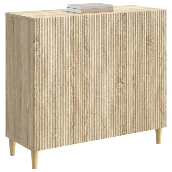 Sideboard in Sonoma-Eiche 89x34,5x80 cm - 34% Rabatt auf Retourenware