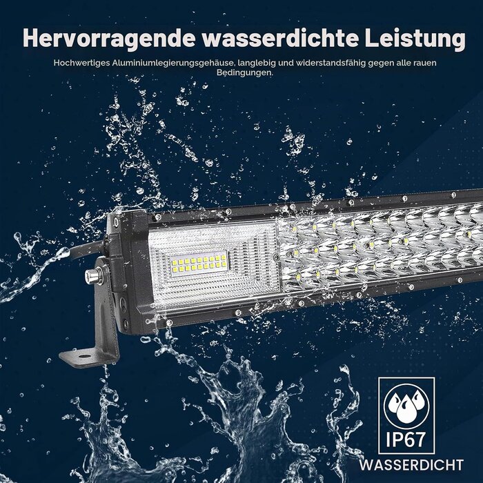 52 Zoll LED-Lichtleiste 675W Offroad Flutlicht - 34% Rabatt