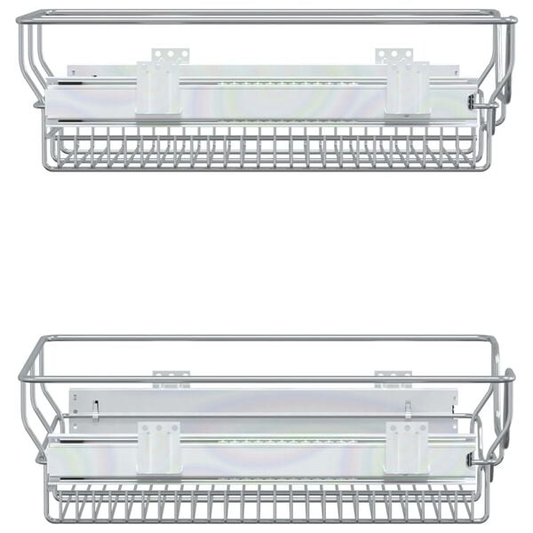 Ausziehbarer Drahtkorb 2er Set 45 cm - 34% Rabatt