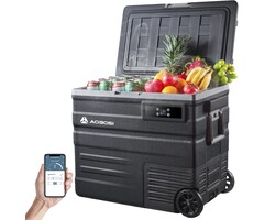 65L Kompressor-Kühlbox für Auto & Camping - 42% Rabatt - Schwarz