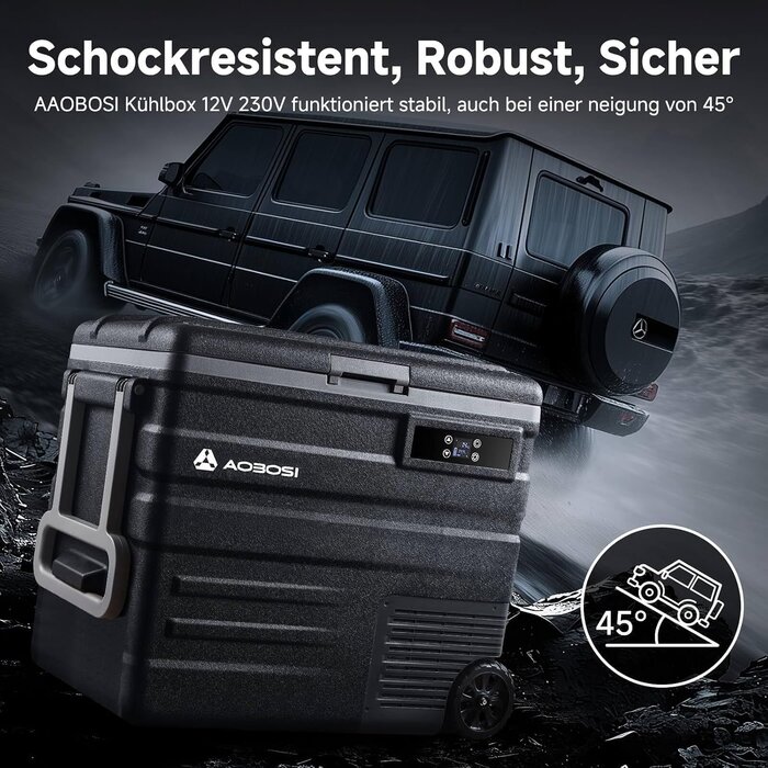 65L Kompressor-Kühlbox für Auto & Camping - 35% Rabatt