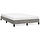 Bettgestell 120x200 cm aus Samt in Hellgrau - 34% Rabatt