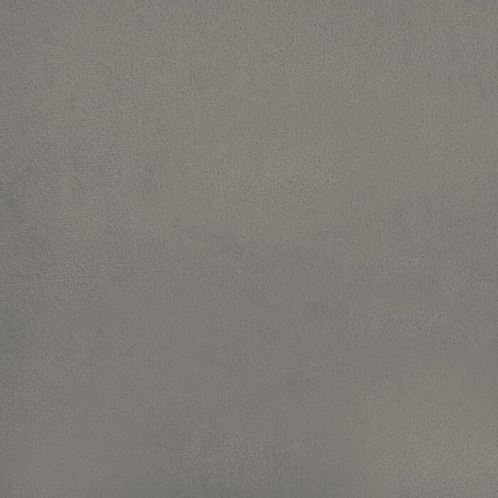 Bettgestell 120x200 cm aus Samt in Hellgrau - 34% Rabatt