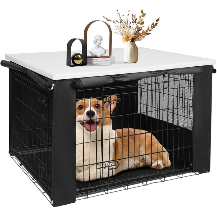 Hundekäfig-Abdeckung 93,5x60x62,5 cm - 33% Rabatt