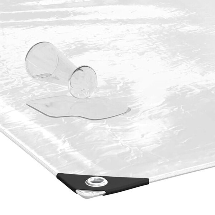 Transparente PVC-Pflanzenabdeckung 2x3m - 32% Rabatt auf Retourenware