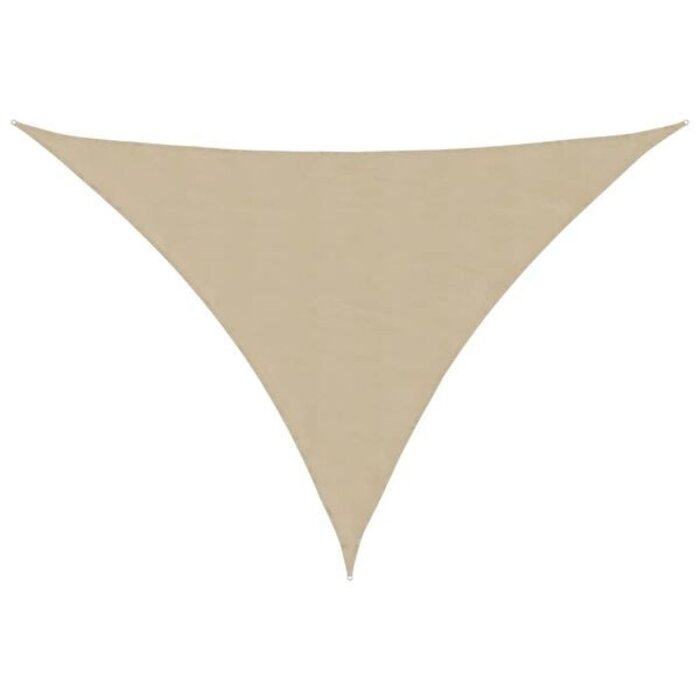 Sonnensegel 4x5x6,4 m Beige - 32% Rabatt