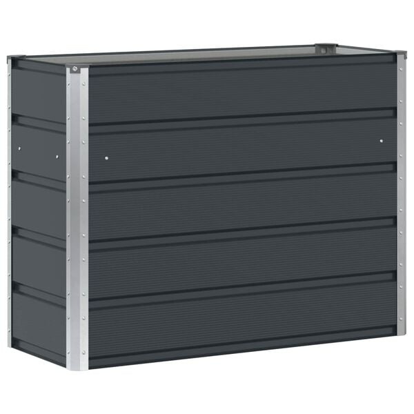 Pflanzkasten aus Stahl Anthrazit 100x40x75cm - 33% Rabatt
