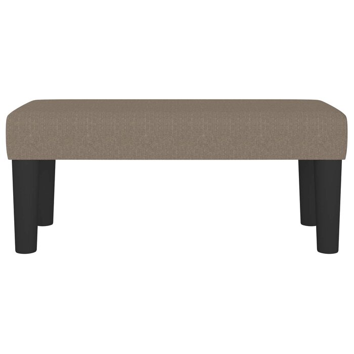 Sitzbank 70x30x30 cm in Taupe - 31% Rabatt