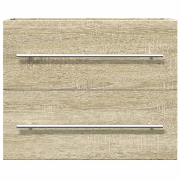 Waschbeckenunterschrank Sonoma-Eiche 60x38,5x48 cm - 34% Rabatt
