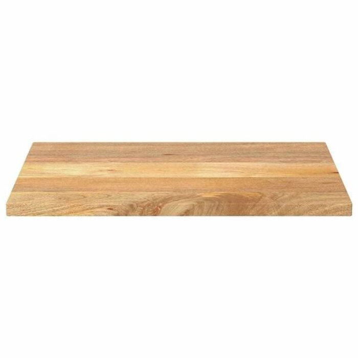 Tischplatte aus massivem Mangoholz 90x60 cm - 34% Rabatt - Unikat