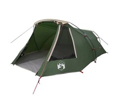 Vidaxl Tunneltent 3-Personen - Grün/Weiß - 328x228 cm - 43% Rabatt
