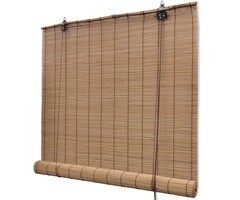 Vidaxl Bambus-Rollo 140x220 cm Braun - 38% Rabatt