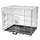 Hundekäfig Metall 95x56x64cm - Zusammenklappbar - 34% Rabatt