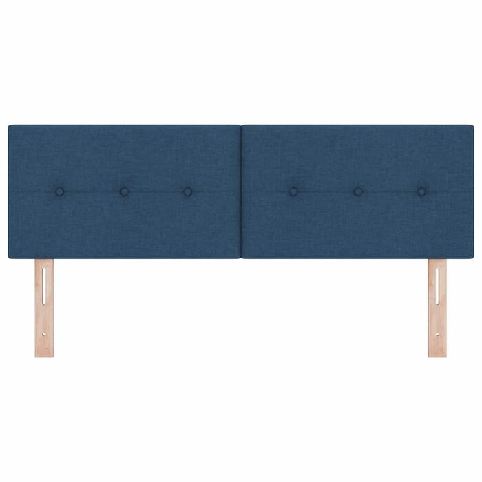 Höhenverstellbares Kopfteil Blau 144 cm - 33% Rabatt
