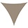 Sonnensegel Dreieck 5x5x5 m in Taupe - 33% Rabatt auf Retourenware