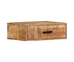 Vidaxl Wand-Nachtschrank aus Mangoholz 40x30 cm - 40% Rabatt