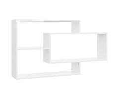 Vidaxl Wandregal mit 3 Fächern, Weiß, 104x20x58,5 cm - 39% Rabatt