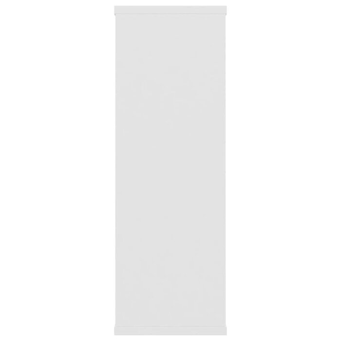 Wandregal mit 3 Fächern, Weiß, 104x20x58,5 cm - 32% Rabatt