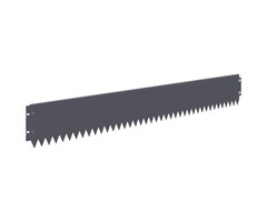 Vidaxl Rasenkanten Stahl Anthrazit 103x15 cm - 20er Set - 41% Rabatt