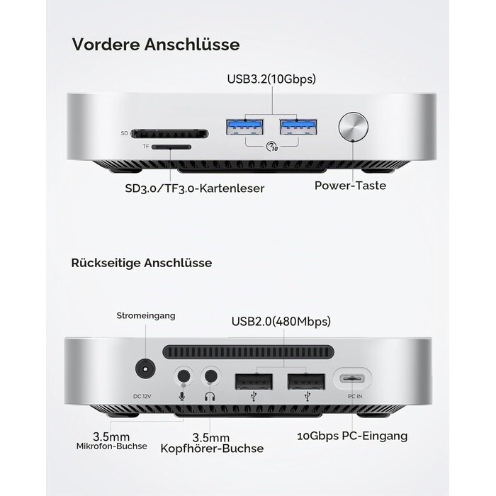 Mac mini M4 Dockingstation & 1 TB SSD - Ausgepackt - 34% Rabatt