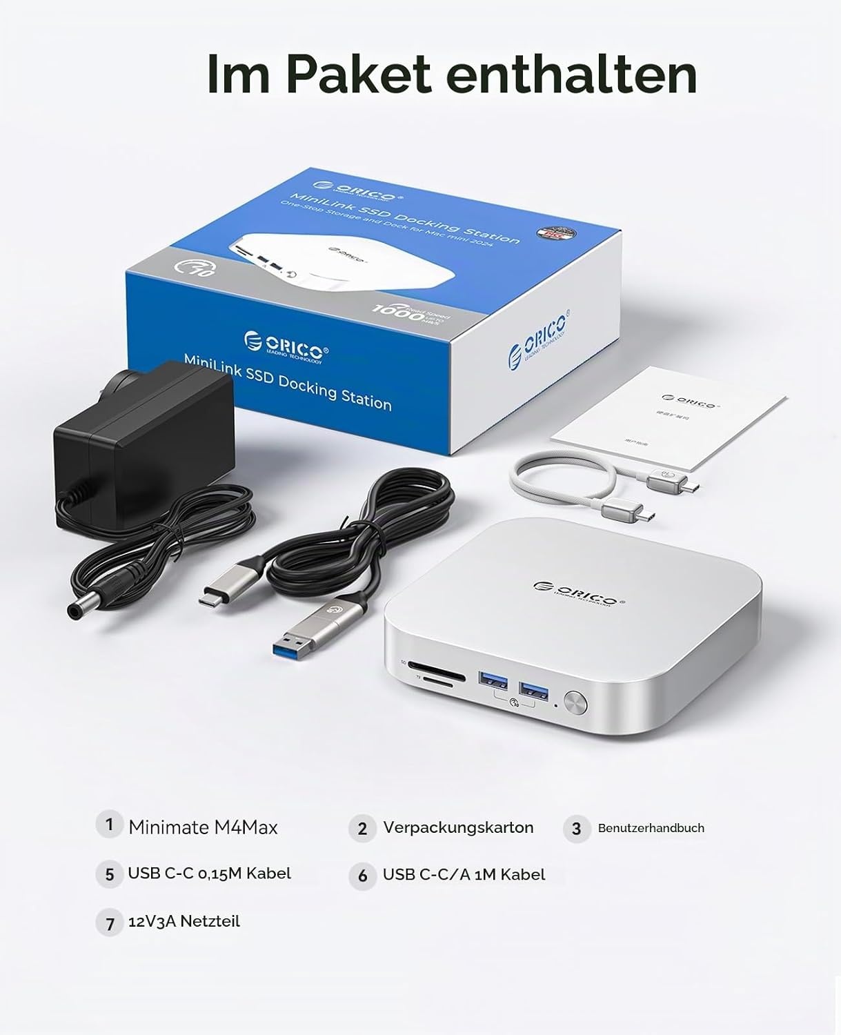 Mac mini M4 Dockingstation & 1 TB SSD - Ausgepackt - 34% Rabatt