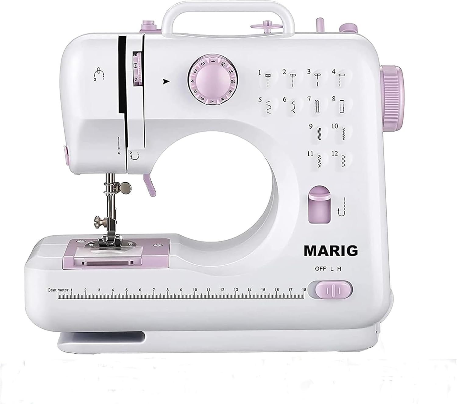 Mini-Nähmaschine für Anfänger, 12 Stichmuster, 33% Rabatt