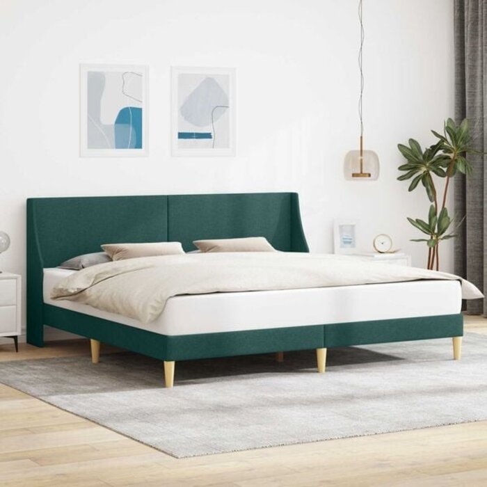 Vidaxl Minimalistischer Bettrahmen mit Wand-Kopfteil - 35% Rabatt