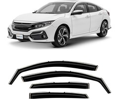 Windabweiser Honda Civic Limousine 2017-2022 - 4er Set - 29% Rabatt