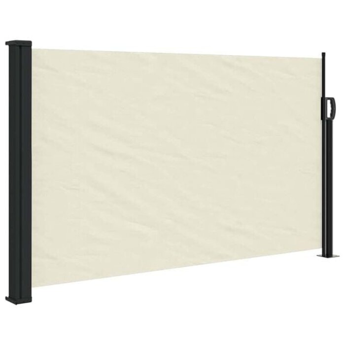 Vidaxl Ausziehbare Seitenmarkise 120 x 600 cm Creme - 34% Rabatt