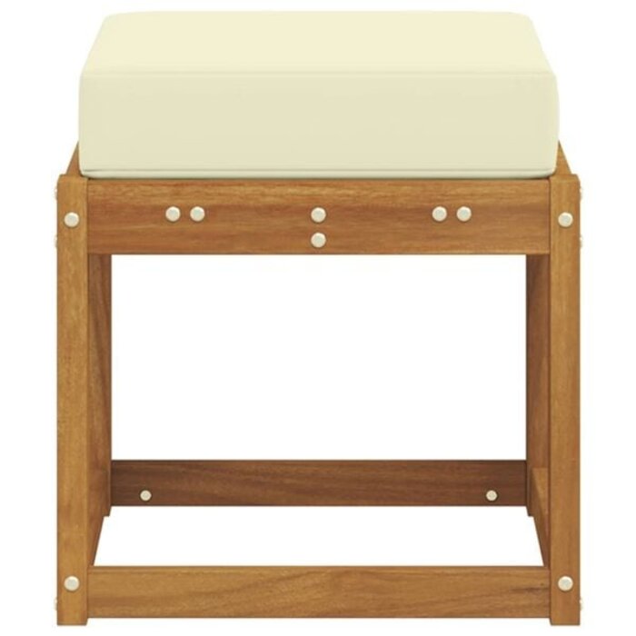 Vidaxl Garten-Eckbank Akazienholz Natur, 43x43x37 cm - 31% Rabatt