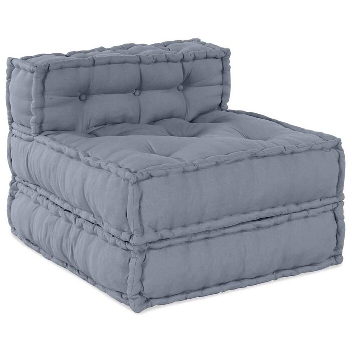 Vidaxl Modulares Stoffsofa Grau 70x70x56 cm - 34% Rabatt