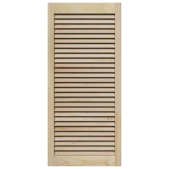Vidaxl Schranktür aus massivem Kiefernholz 110 x 49,5 cm - 33% Rabatt