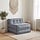 Modulares Sofa aus Stoff Grau 70x70x56 cm - 34% Rabatt
