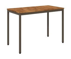 Vidaxl Gartentisch aus Akazienholz 108,5x55cm - 34% Rabatt