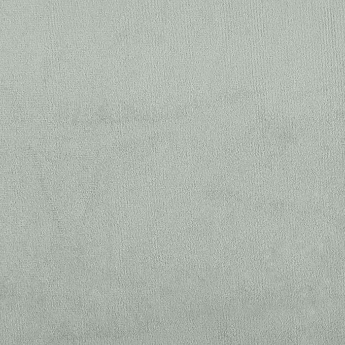 Vidaxl Bettrahmen Dover 80x200 cm Samt Hellgrau - 34% Rabatt