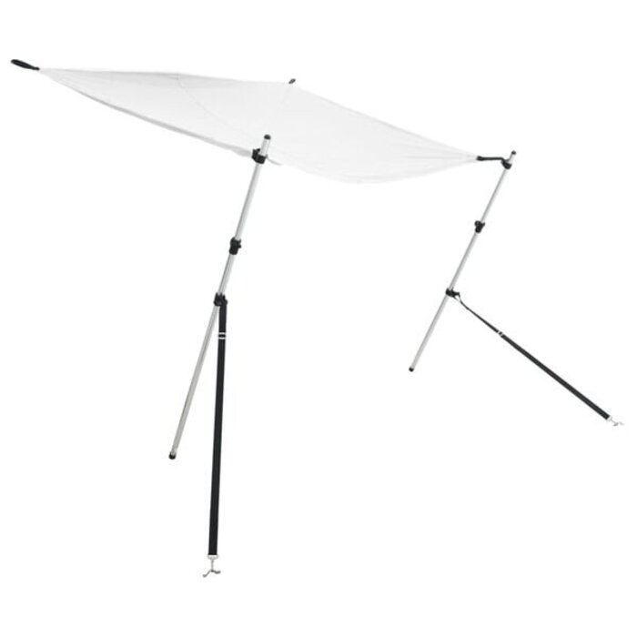 Vidaxl T-Top Sonnensegel für Boote 170x208cm Weiß - 34% Rabatt