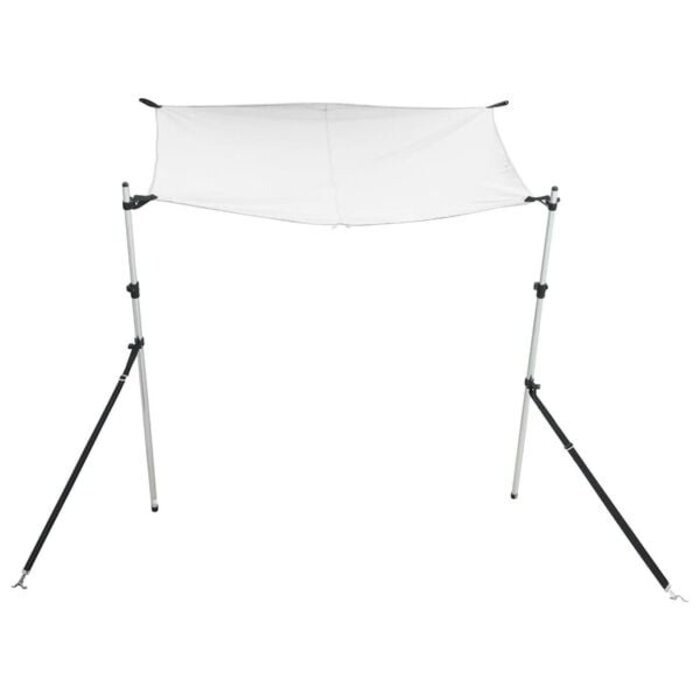 Vidaxl T-Top Sonnensegel für Boote 170x208cm Weiß - 34% Rabatt