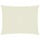 Rechteckiges Sonnensegel 4x5m in Creme - 34% Rabatt - Ausgepackt