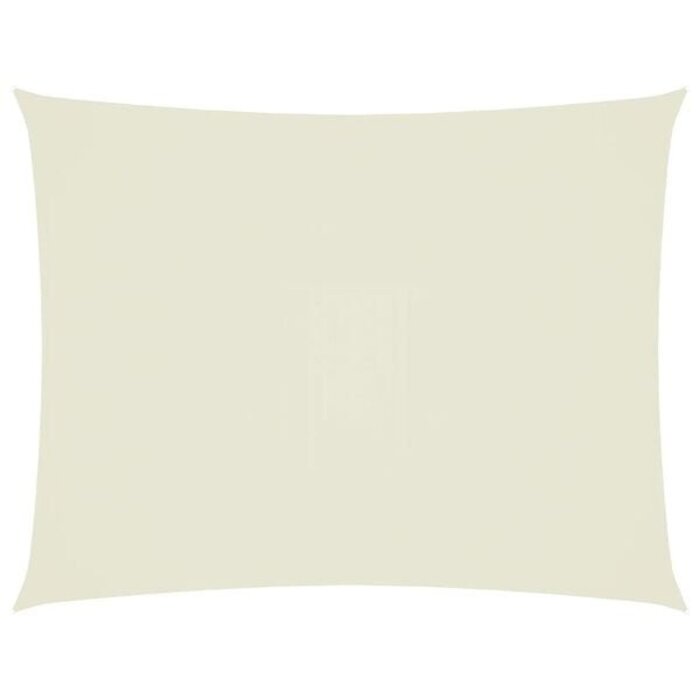 Vidaxl Rechteckiges Sonnensegel 4x5m in Creme - 34% Rabatt - Ausgepackt